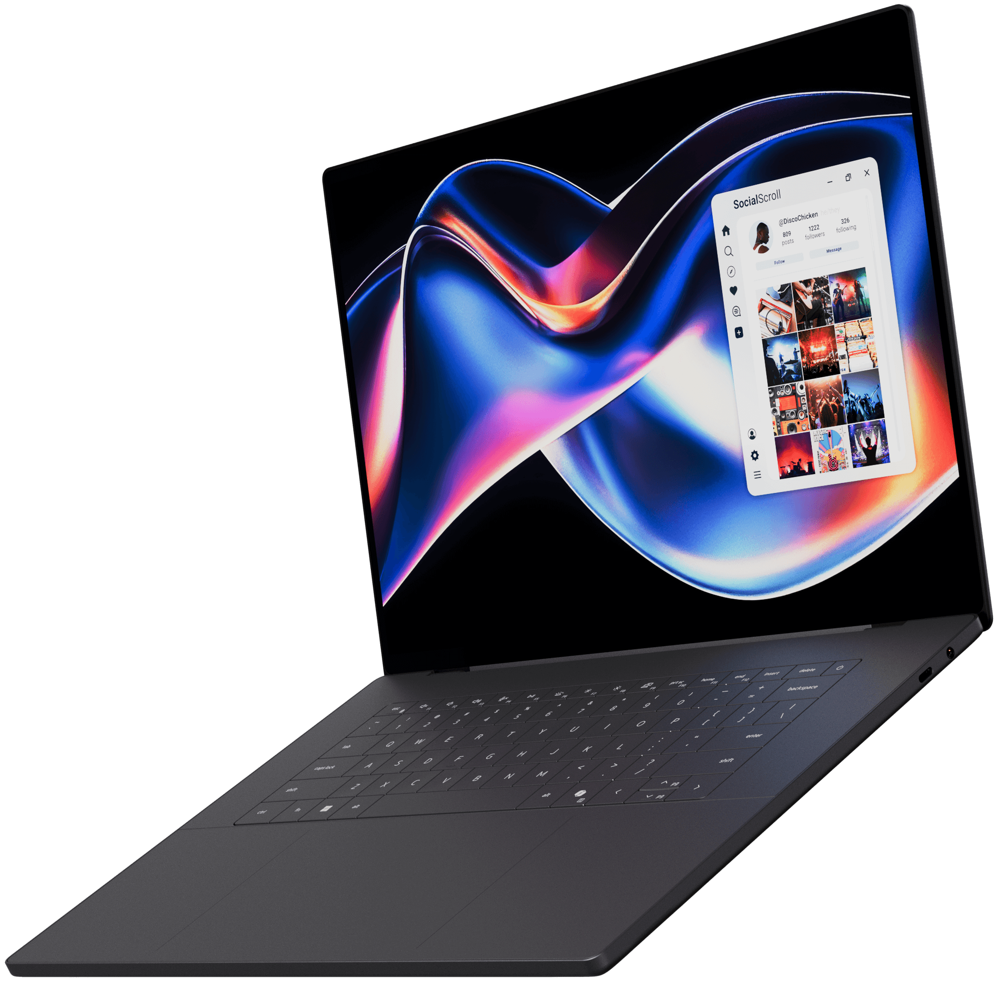 Dell XPS 16 (Intel Core Ultra 9, 2026) — view 1