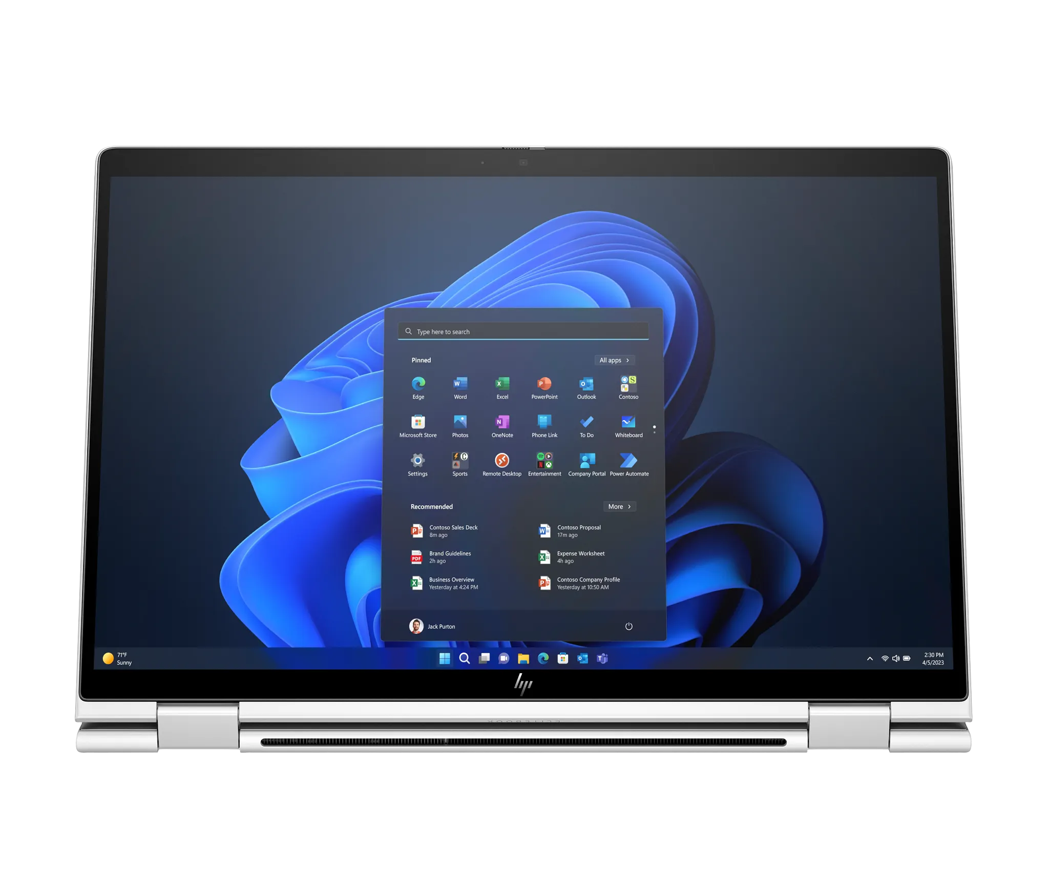 Elite x360 1040 14 G11 view 2