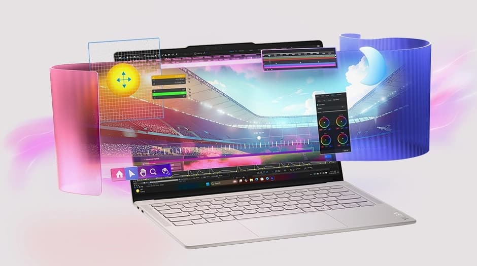 Lenovo Yoga Slim 7i Ultra Aura Edition (14 inch Intel) Laptop view 10