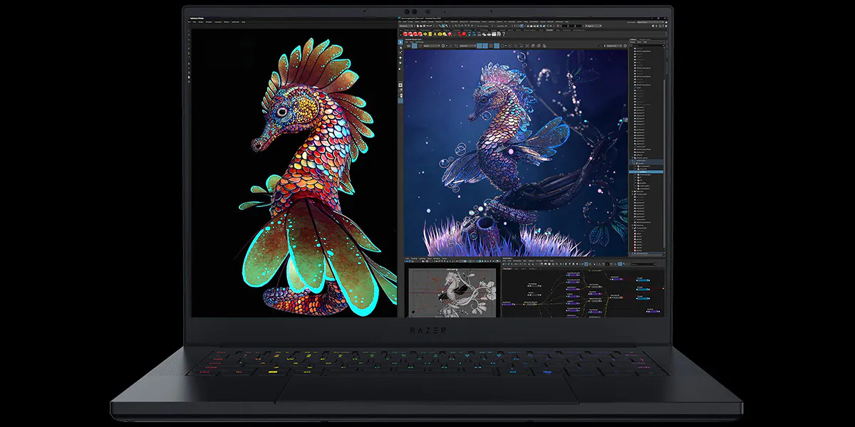 Razer Blade 14 (2025, RTX 5070, Mercury) — view 1